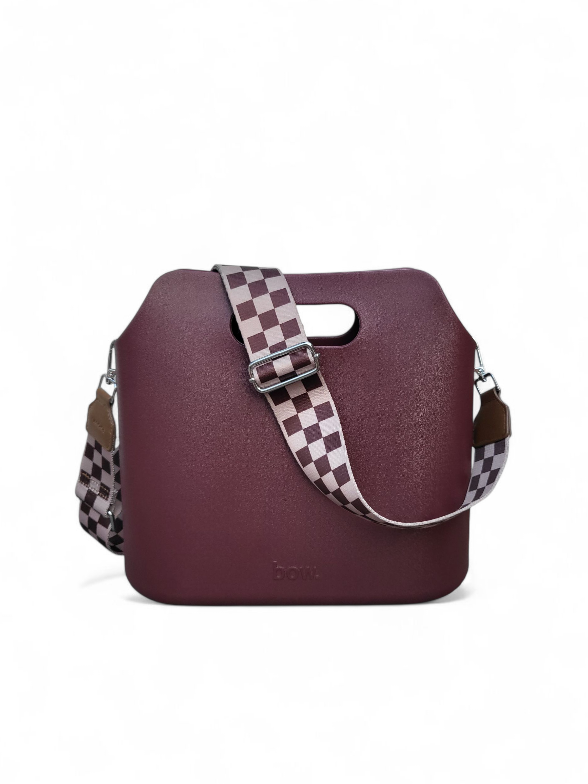 Original Bow Tote – Burgundy Designer EVA Tote Bag
