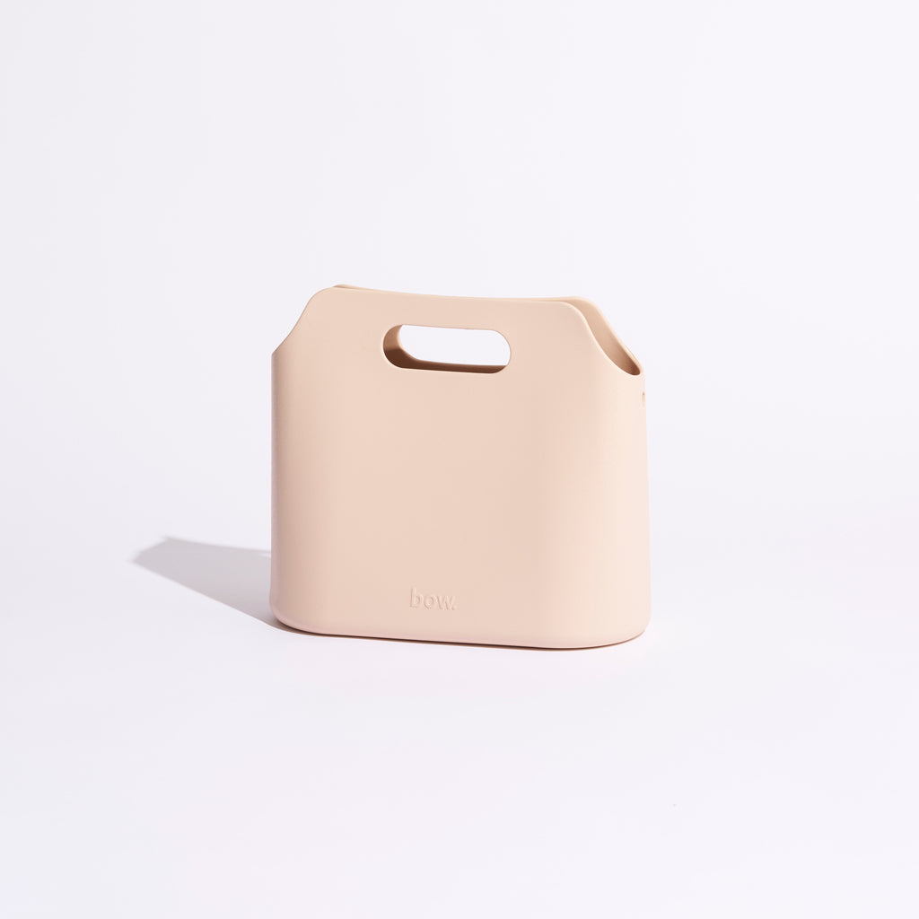 Bow Sculptural Tote - Smoke