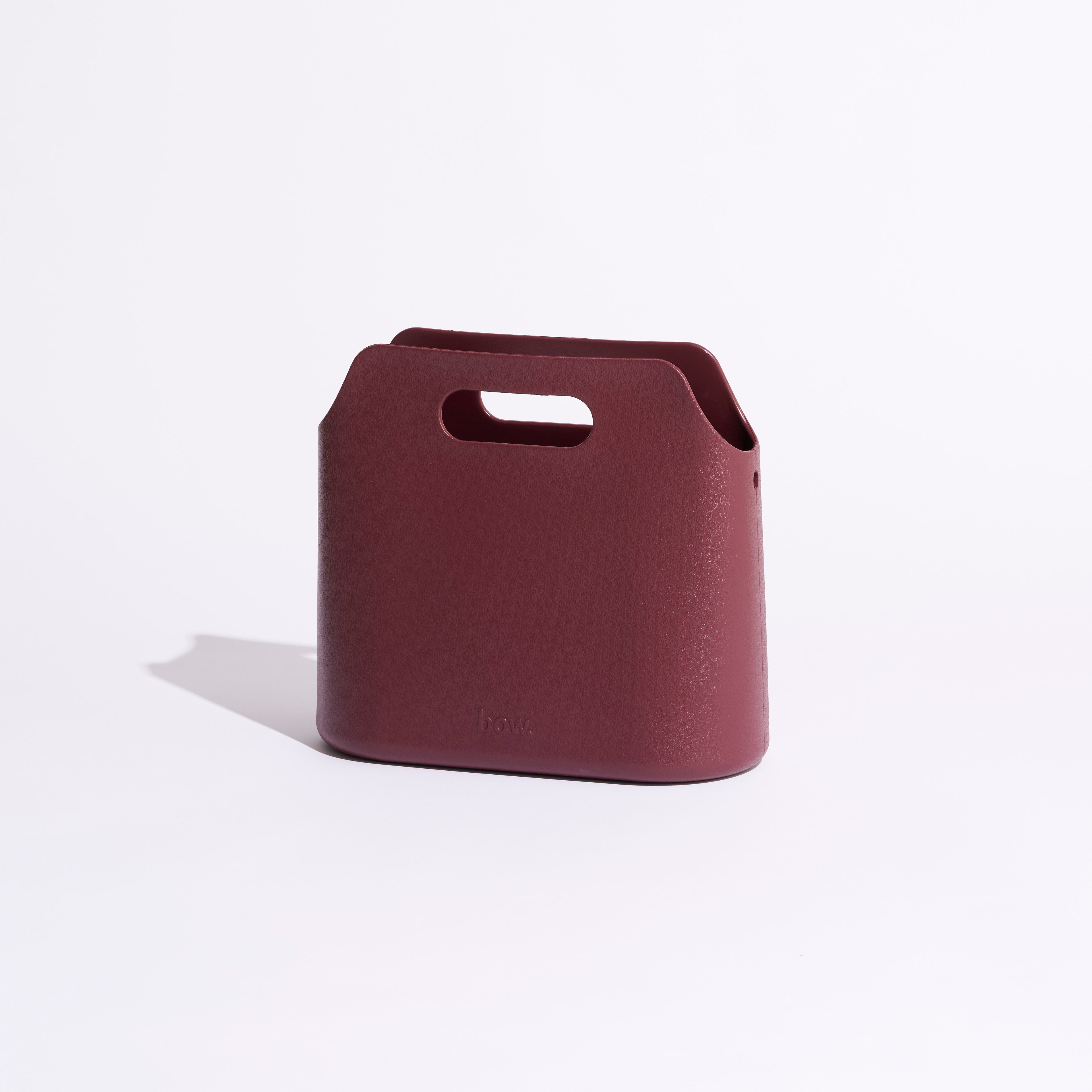 Original Bow Tote – Burgundy Designer EVA Tote Bag