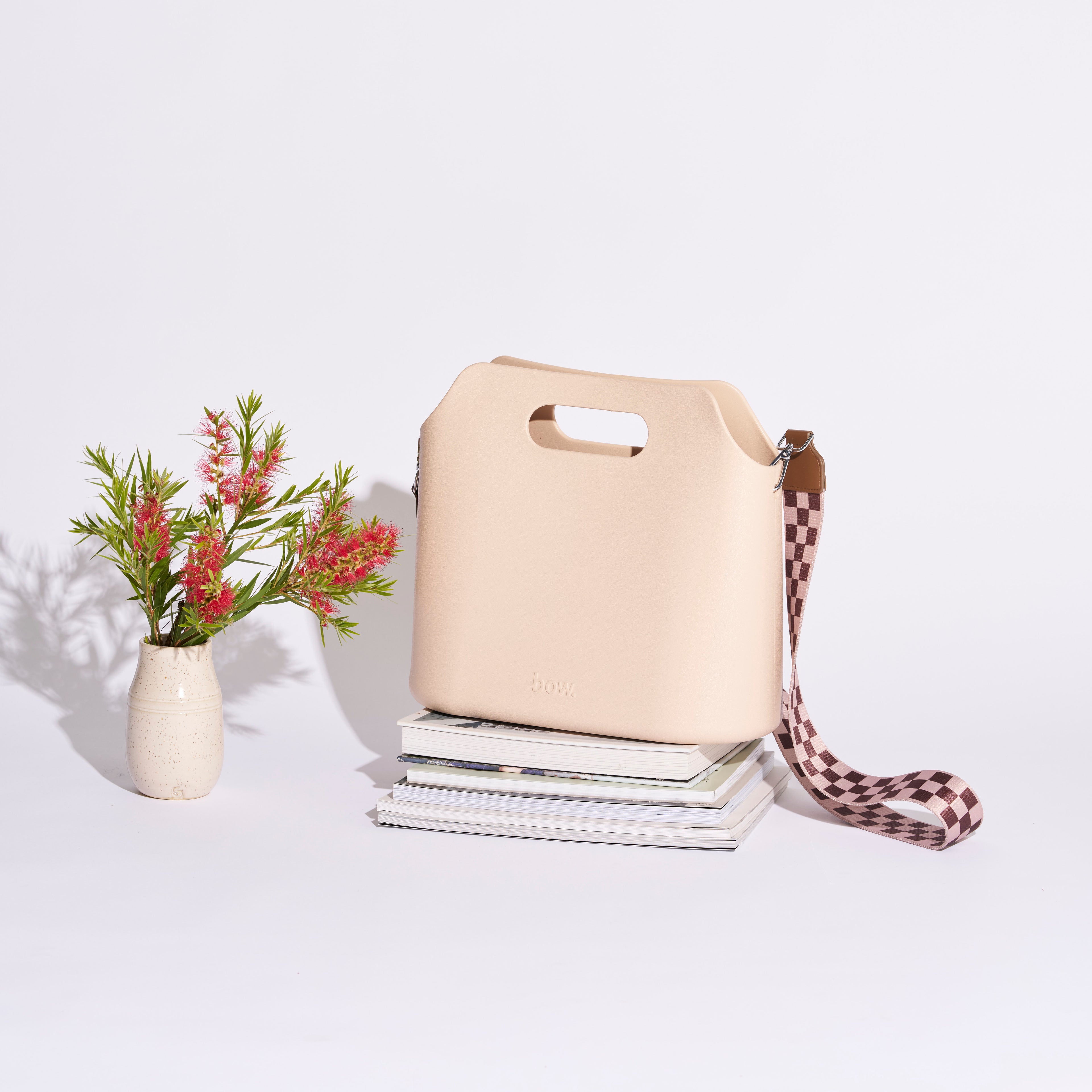 Bow Sculptural Tote - Smoke